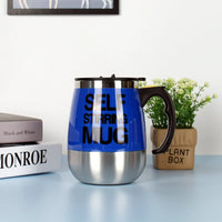 Electric Self-Stirring Coffee Mug – Automatic Stainless Steel Mixer Cup for Home, Office & Travel (401–500ml)